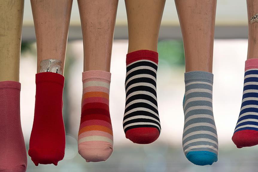 comfortable socks in variety