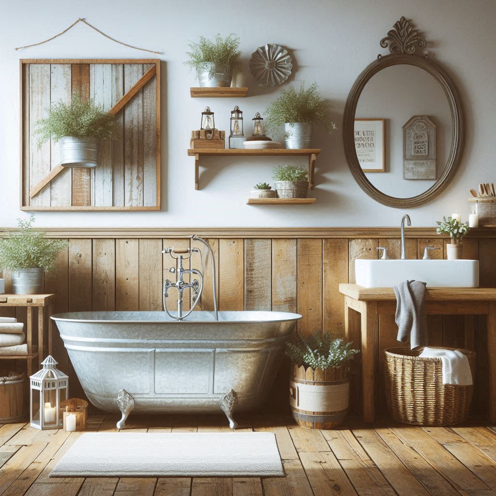 18 Vintage Bathroom Ideas: Aesthetic, Modern, Country, Farmhouse, Green, Blue, Pink Hues