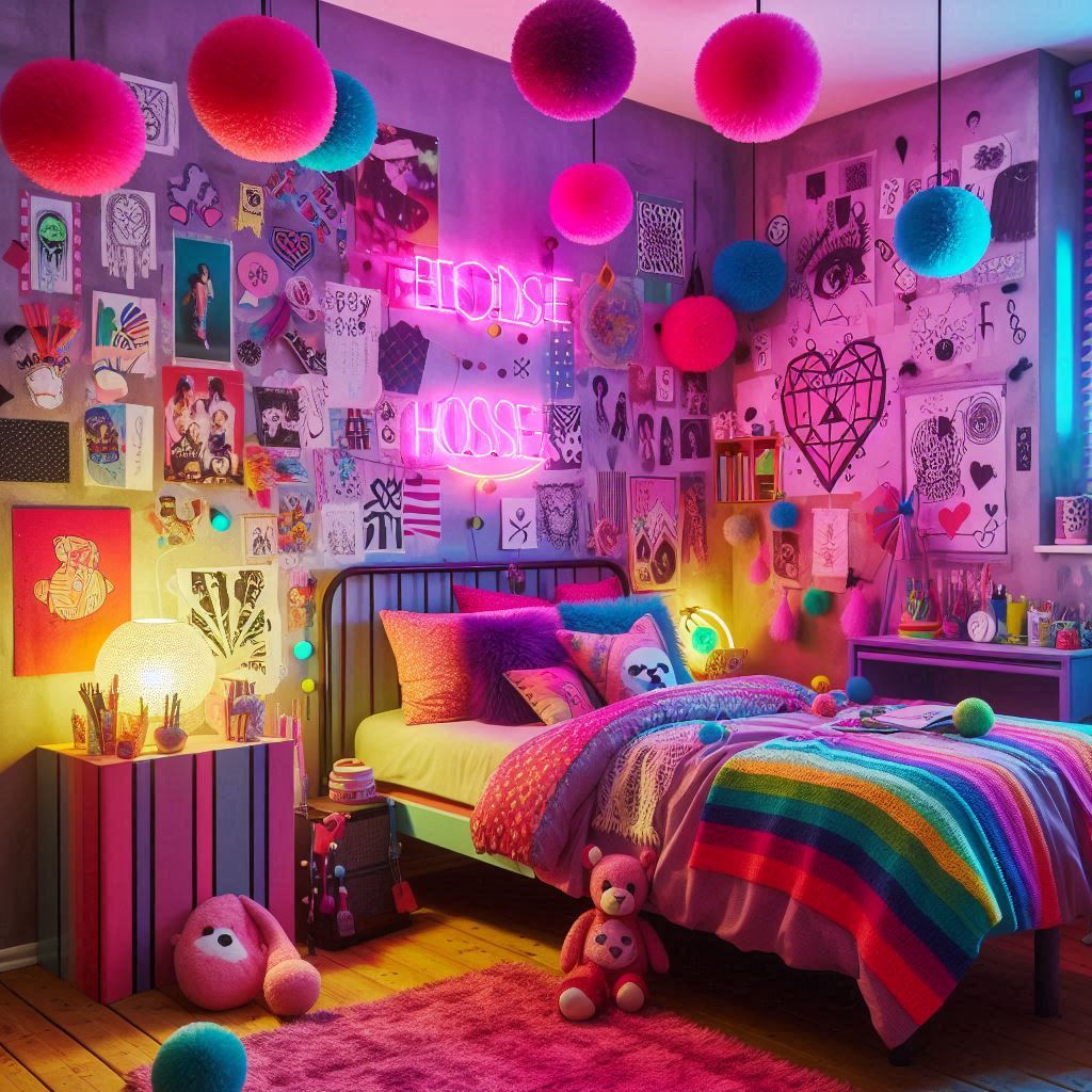 17+ Bedroom Ideas for Teenage Girls: DIY, Y2K, Emo, Alt Red, Blue & Aesthetic