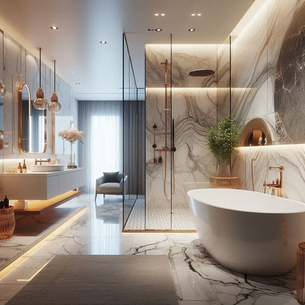 14+ His and Hers Bathroom Ideas, Decor, Mirrors, Showers, and Vanity Inspiration