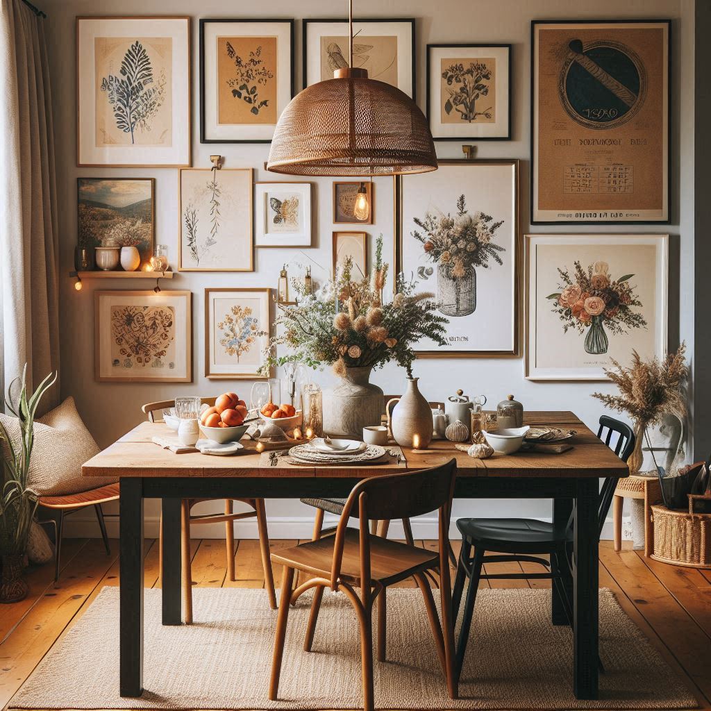 16 Budget-Friendly Dining Room Ideas: Lighting, Tables, Centerpieces, Gallery Walls, Vintage Flair & Kitchen Inspiration