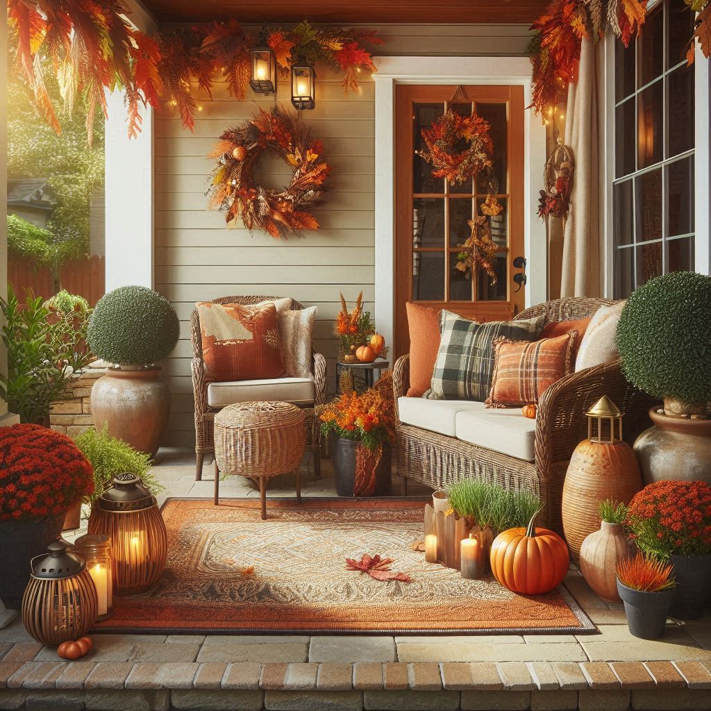 21 Fall Decor Ideas for the Home: DIY, Boho, Farmhouse, Outdoor, Porch, Deck, Front Yard, Kitchens, Patio, and Mantle Inspiration for 2024