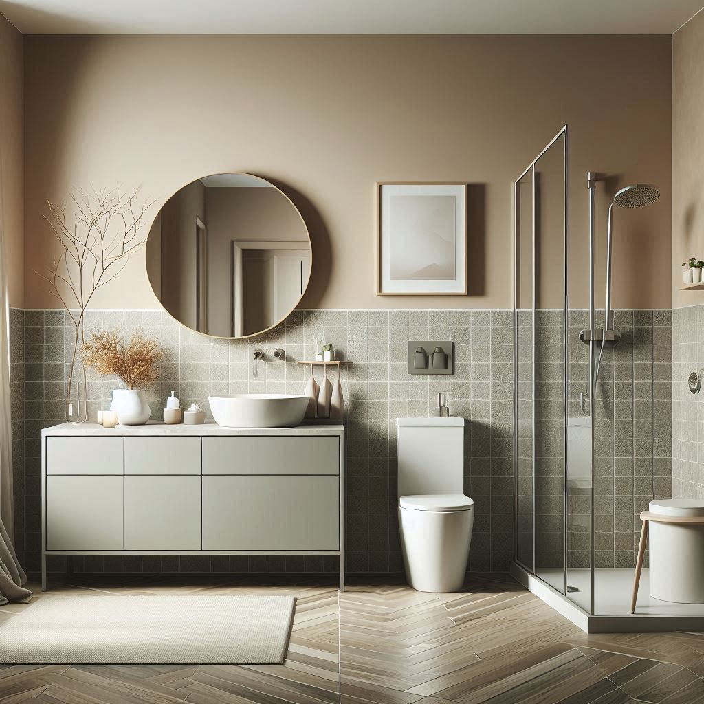16 Bathroom Ideas Neutral Colors: Modern, Grey Accents & Stunning Tile Designs