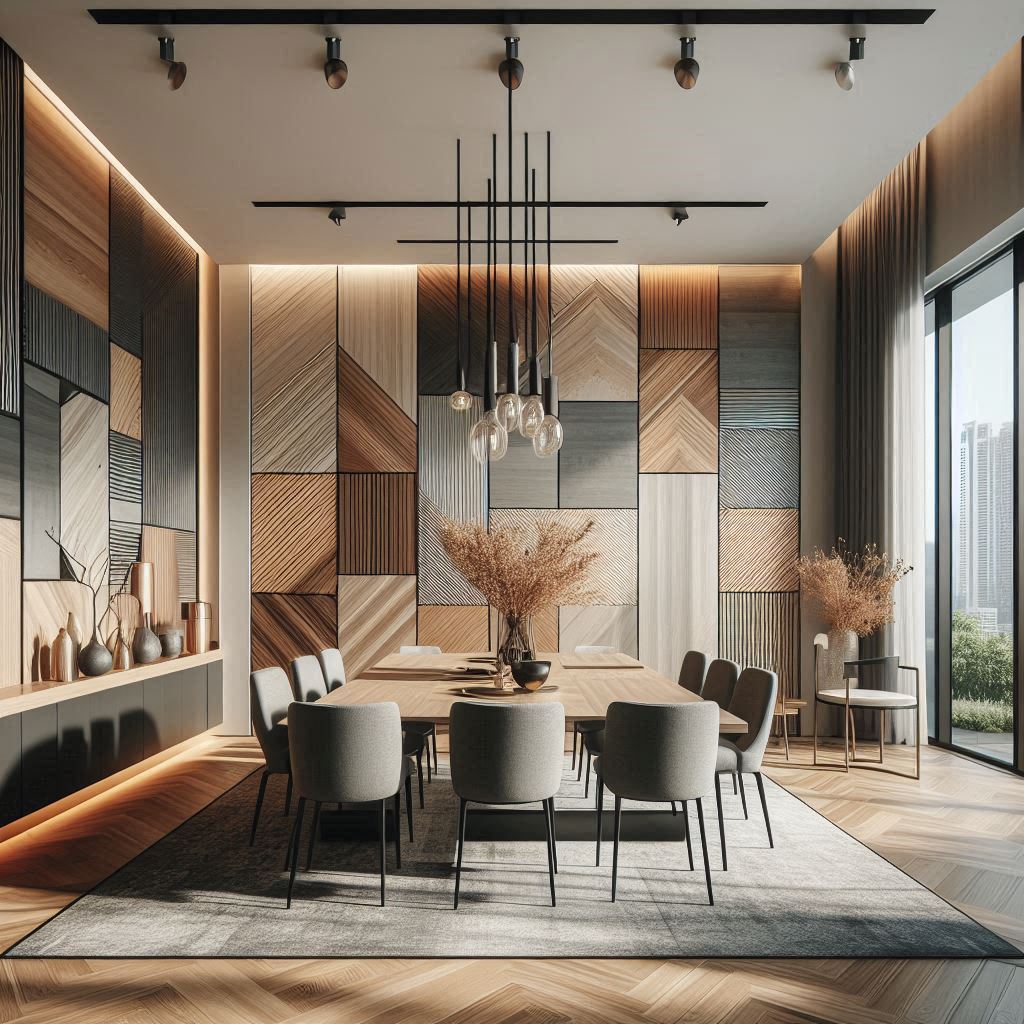 17 Modern Dining Room Paneling Ideas: Half Walls, Accent Walls, Wood Walls & DIY Inspiration