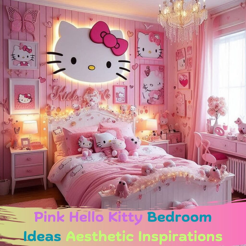 19 Pink Hello Kitty Bedroom Ideas for Teenage Girls: Aesthetic Inspirations