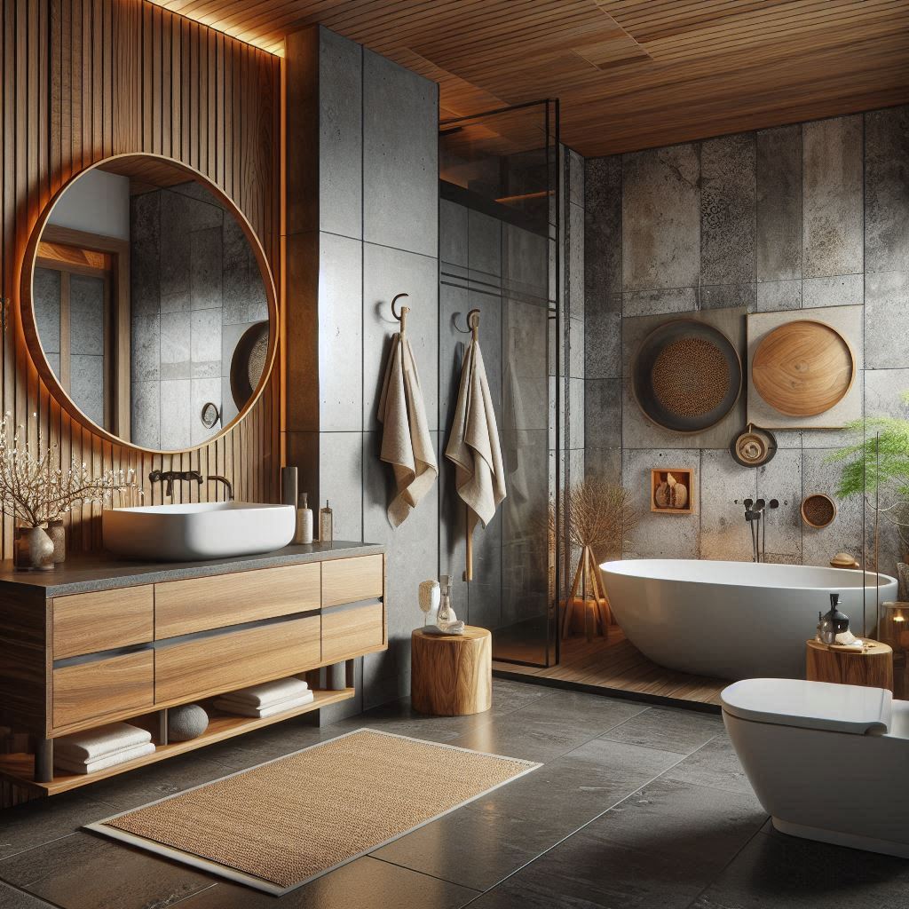 15 Japandi Bathroom Ideas: Small, White, Grey & Black Spaces with Vanity Inspiration
