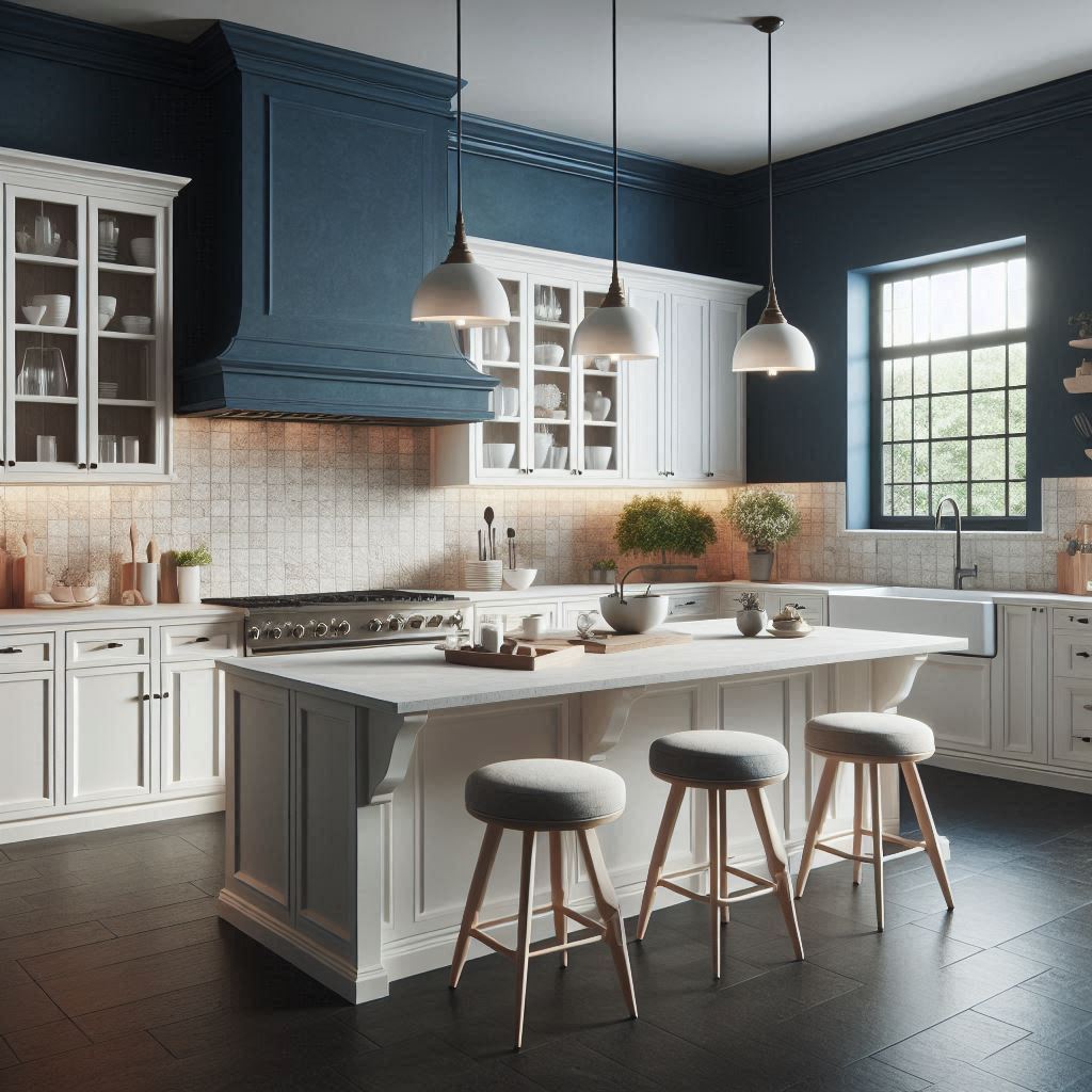 17 Kitchen Color Ideas 2024: Walls that Complement White, Brown, and Oak Cabinets in Modern Spaces