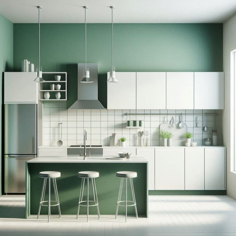 15 Modern LShaped Kitchen Ideas with Island, Window & a Touch of Green