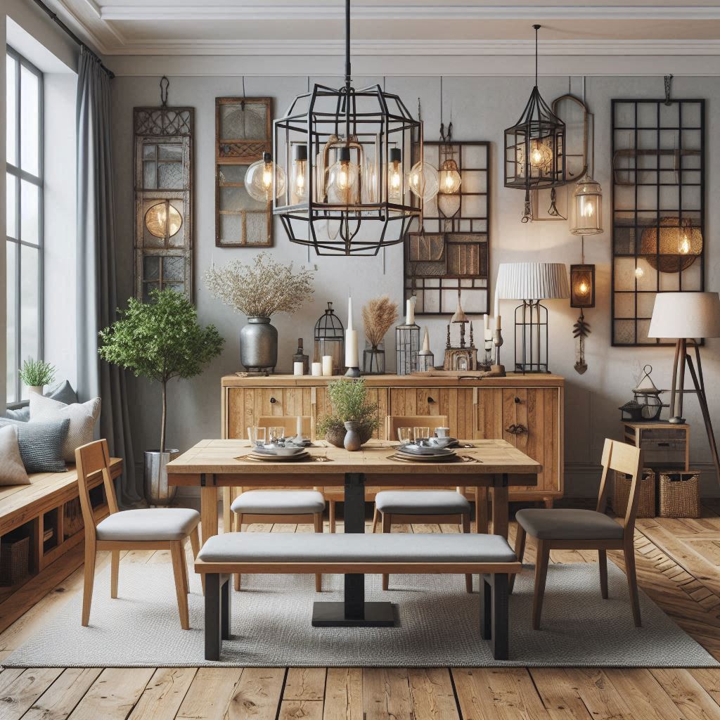 17 Dining Room Decor Ideas on a Budget: Modern, Farmhouse, Bloxburg in 2024, Including Wall Decor