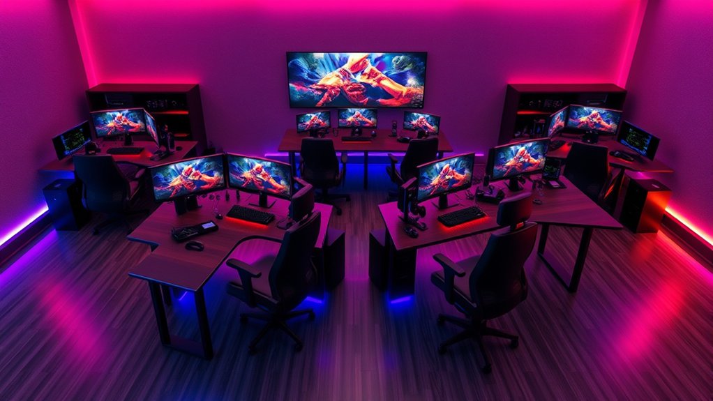 top l shaped gaming desks