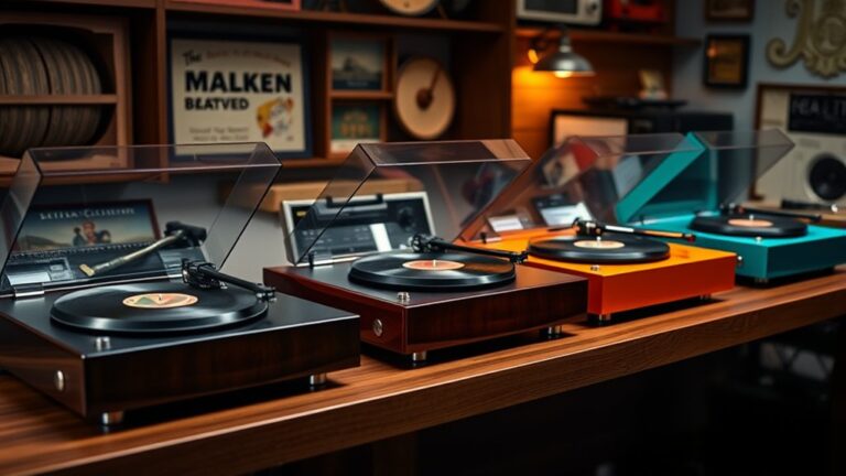 top retro vinyl players