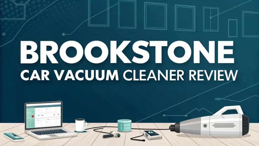Brookstone Car Vacuum Cleaner Review 2025