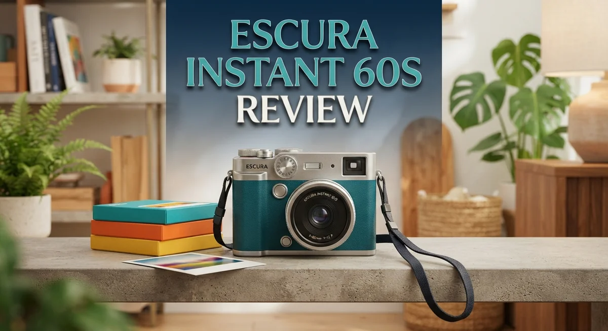 Escura Instant 60S Review: Hand-Crank Instant Camera for Retro Photography