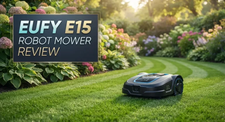 Eufy E15 Robot Mower Review: Wire-Free Lawn Care with AI Navigation