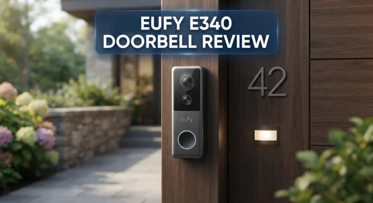 Eufy E340 Doorbell Review: 2K Video, AI Detection, and Smart Home Integration