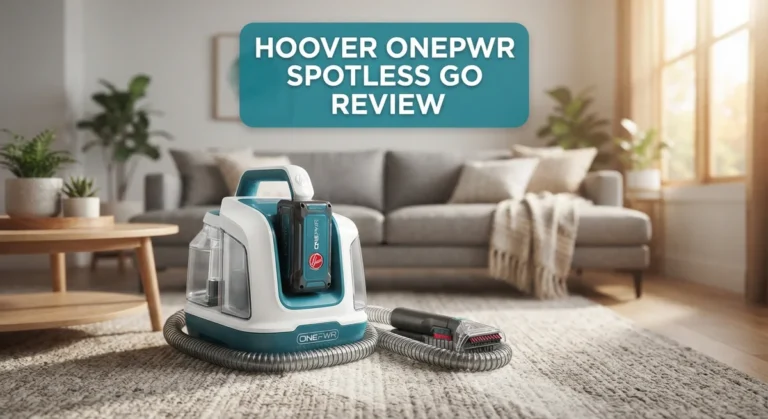 Hoover OnePwr Spotless Go Review: Cordless Portable Spot Cleaner