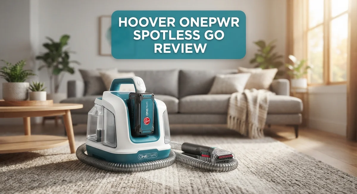 Hoover OnePwr Spotless Go Review: Cordless Portable Spot Cleaner