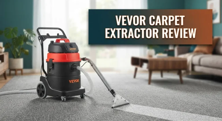 Vevor Carpet Extractor Review: Deep Cleaning Performance and Portability
